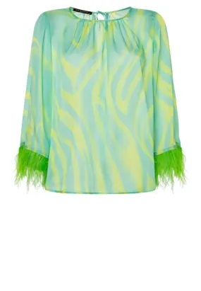 Chiffonbluse Pedmi