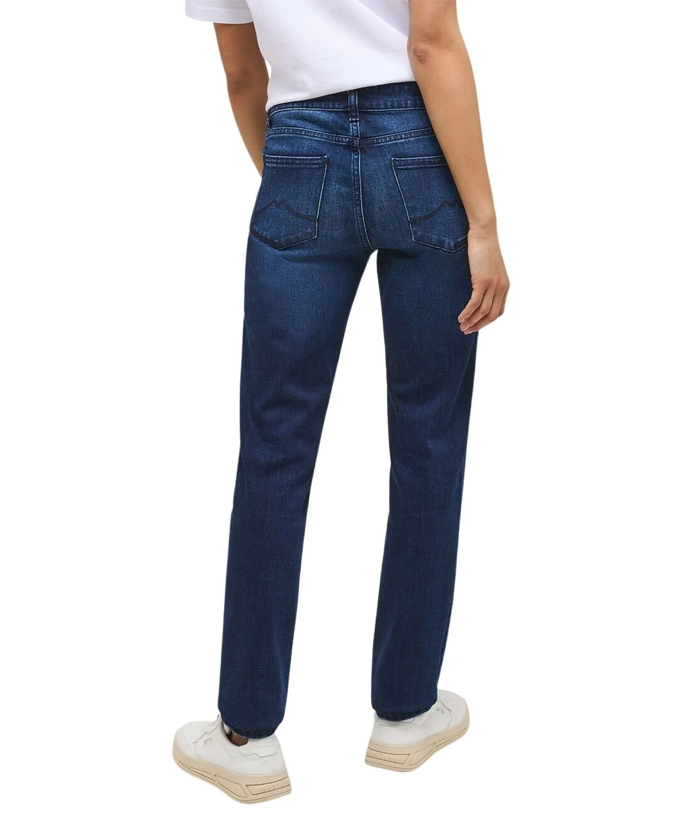 Mustang Crosby Relaxed Slim fit Jeans in dunkelauer Optik